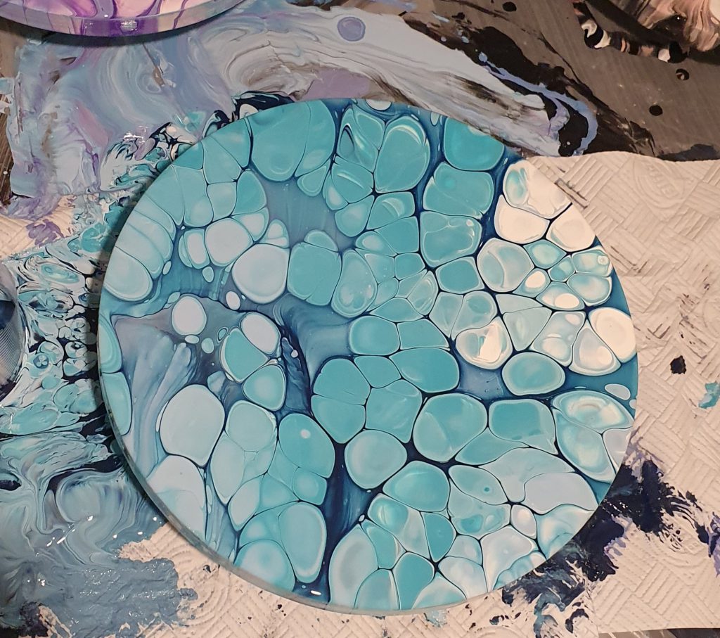 acrylic pouring float